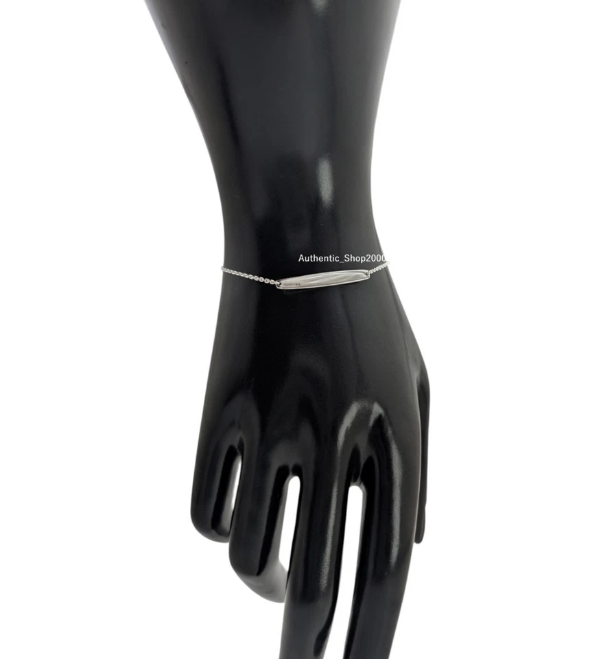 New 100% Authentic PANDORA 925 Minimal Engravable Bar Chain Bracelet 594010C01 - Image 4 of 4