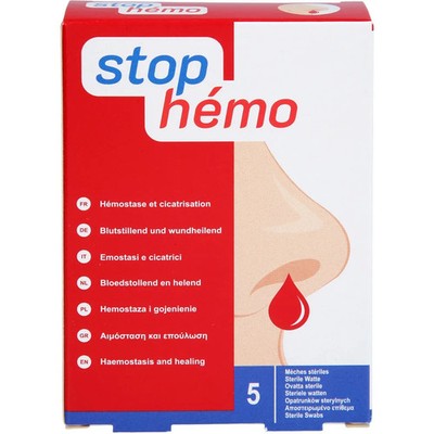 Stop Hemo Blutstillende Watte 5St - 19848276