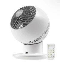 Woozoo Globe Multi-Directional 5-Speed Oscillating Fan w/Remote, White - NEW