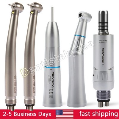 NSK Style Dental E-generator LED Fiber High Speed/Slow Low Speed Handpiece 4H