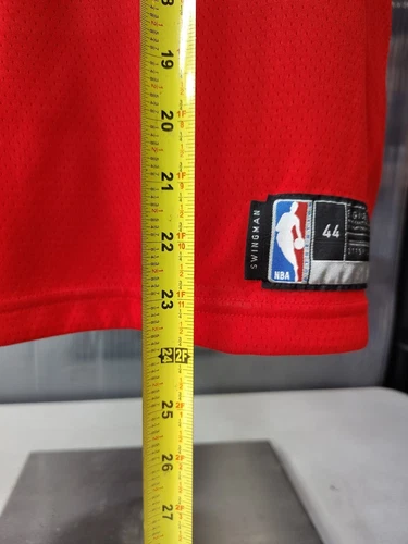 耐克 Dri Fit Swingman NBA 火箭队 #13 Harden 球衣 44 码中号红色非常好 - 第 10 张/共 11 张