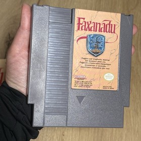 Faxanadu (Nintendo NES) - Cartridge And Manual - MINT