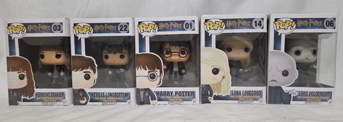 Funko Pop! Vinyl: Harry Potter - Set with 01, 03, 06, 14, 22