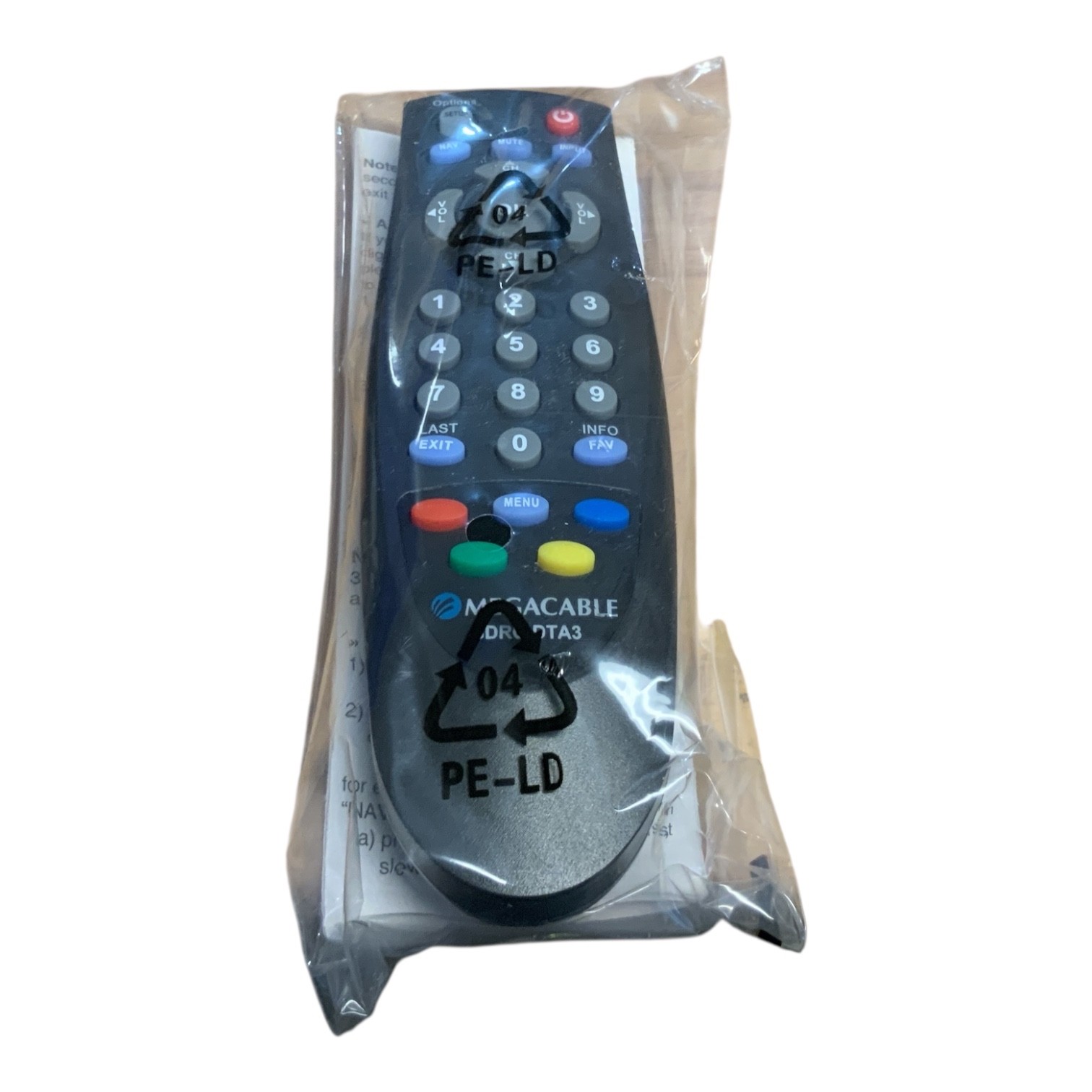 Control Gdrc-dta3 For Cable Tv Box &ndash; Compatible With Megacable