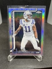 2025 Topps Chrome Michael Pittman Jr. #126 Lightboard Logo Refractor Colts
