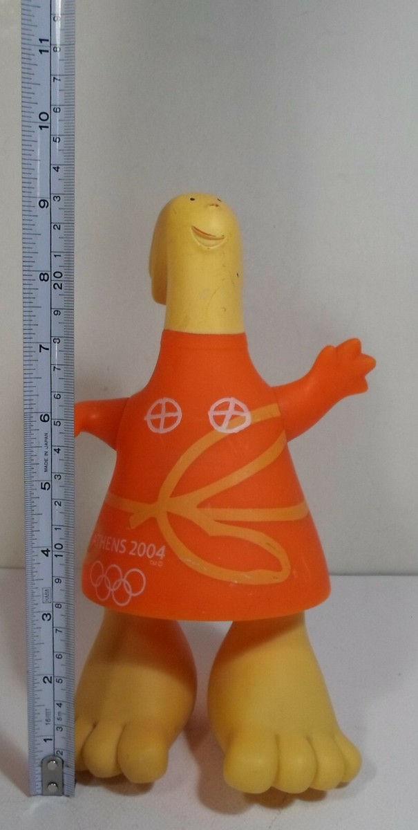 OLYMPICS ATHENS 2004 9'' ATHENA OFFICIAL MASCOT PLASTIC DOLL TOY