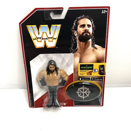 Brand New WWE Seth Rollins Retro WWF Action Figure...
