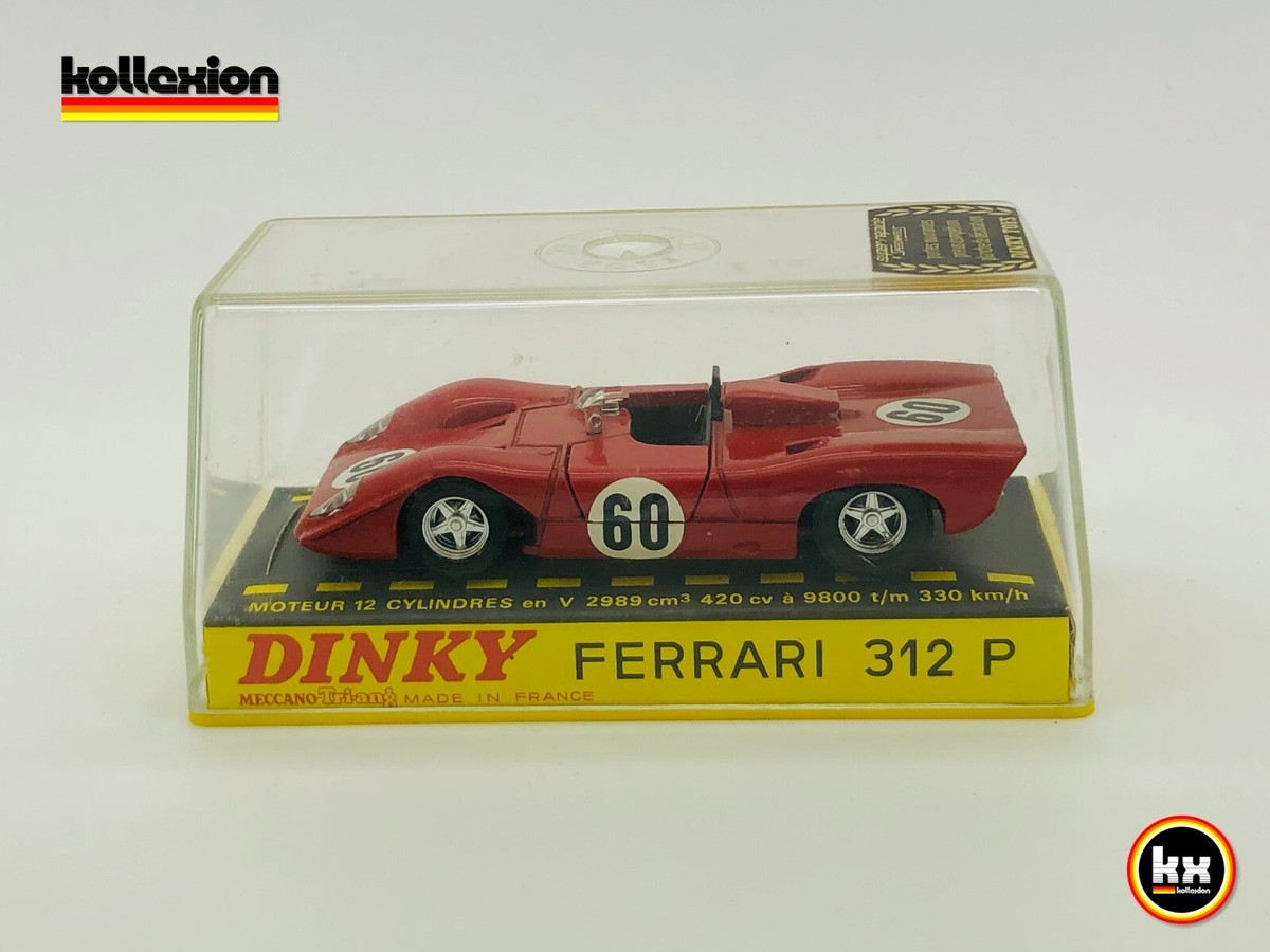 DINKY TOYS 1432 FERRARI 312 P n°60 Red 1.43 | eBay