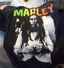 Bob Marley T-shirt Zion Men  s Size Large Black