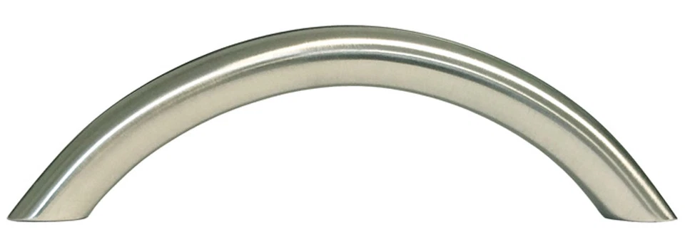 Mueble de cocina de acero inoxidable de 10 piezas tiradores de arco de 3 3/4" níquel cepillado satinado Foto 2 de 3