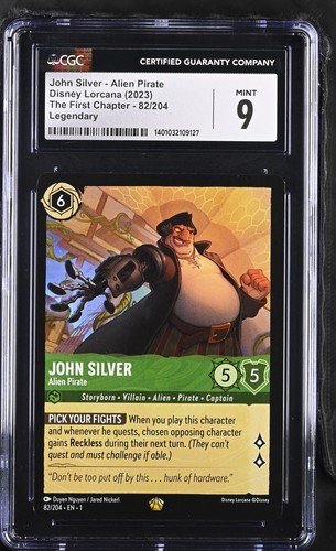 John Silver - Alien Pirate graded CGC 9 for sale on eBay