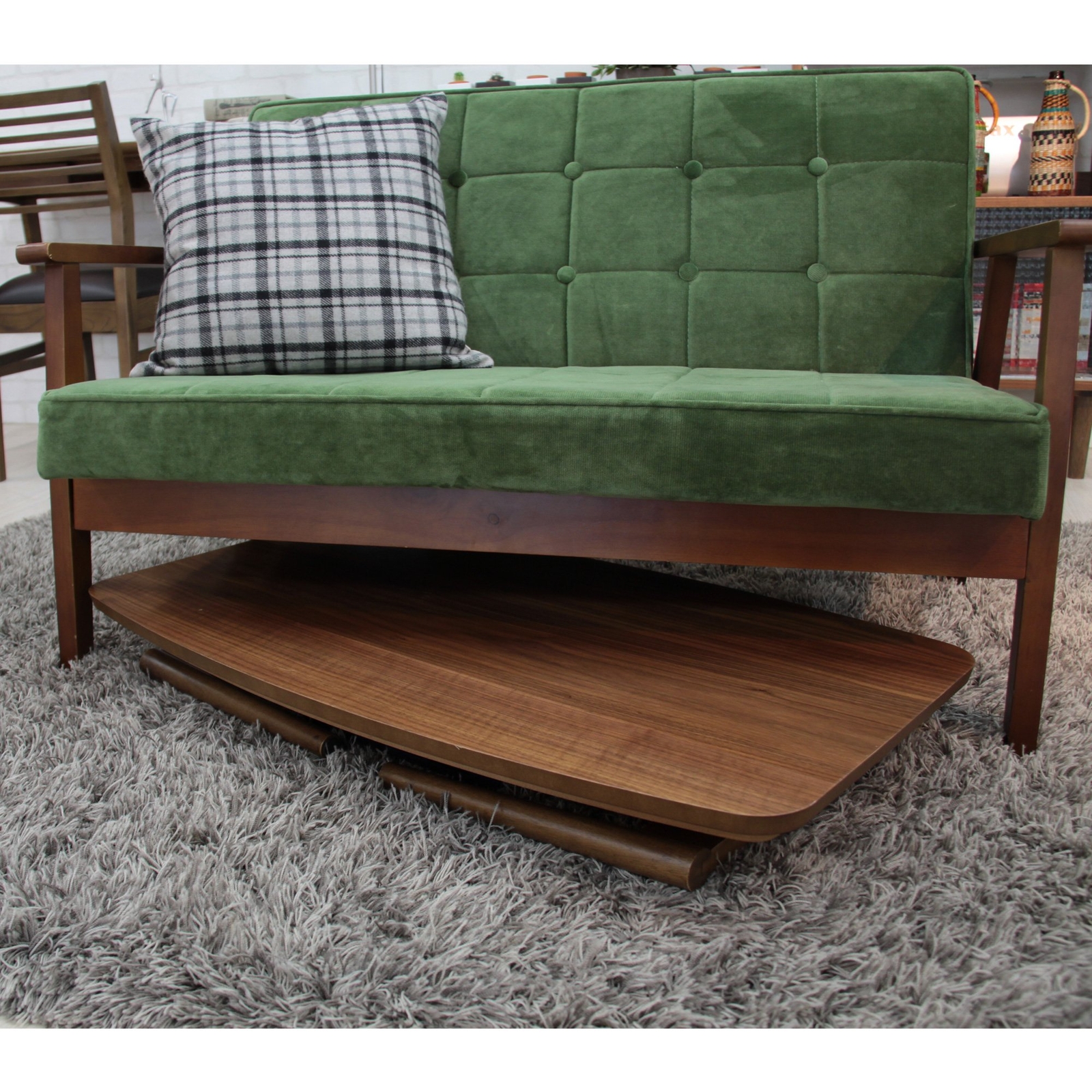 Azumaya+Wooden+Kotatsu+Heater+Table+Walnut+Brown+901WAL+From+Japan for