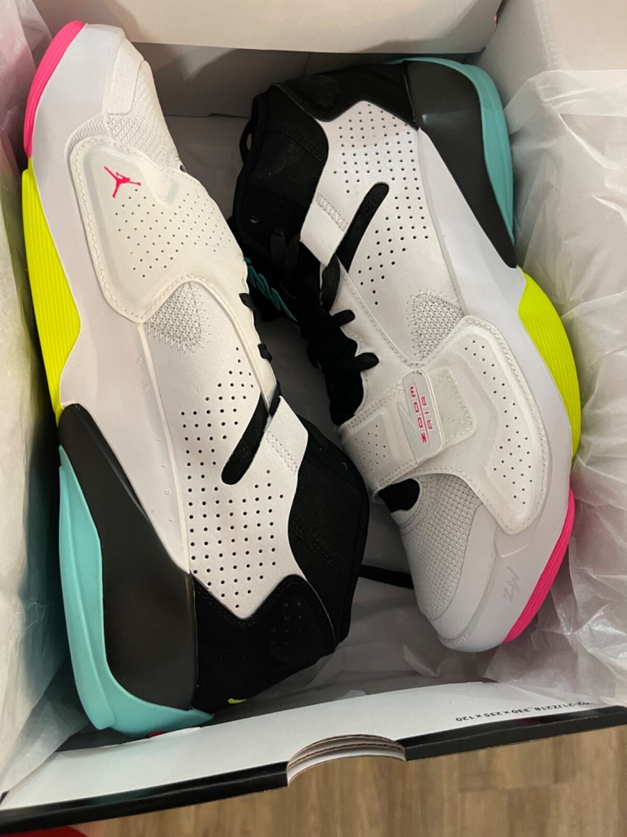 Nike Air Jordan Zion 2 Basketball Shoes White Black Green  display picture 3