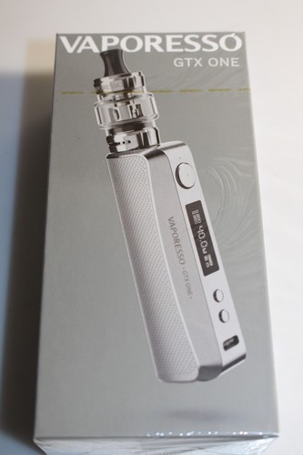 VAPORESSO GTX ONE E-ZIGARETTEN SET Silber Silver 3ml 2000 mAh 5144030077 - Bild 2 von 5