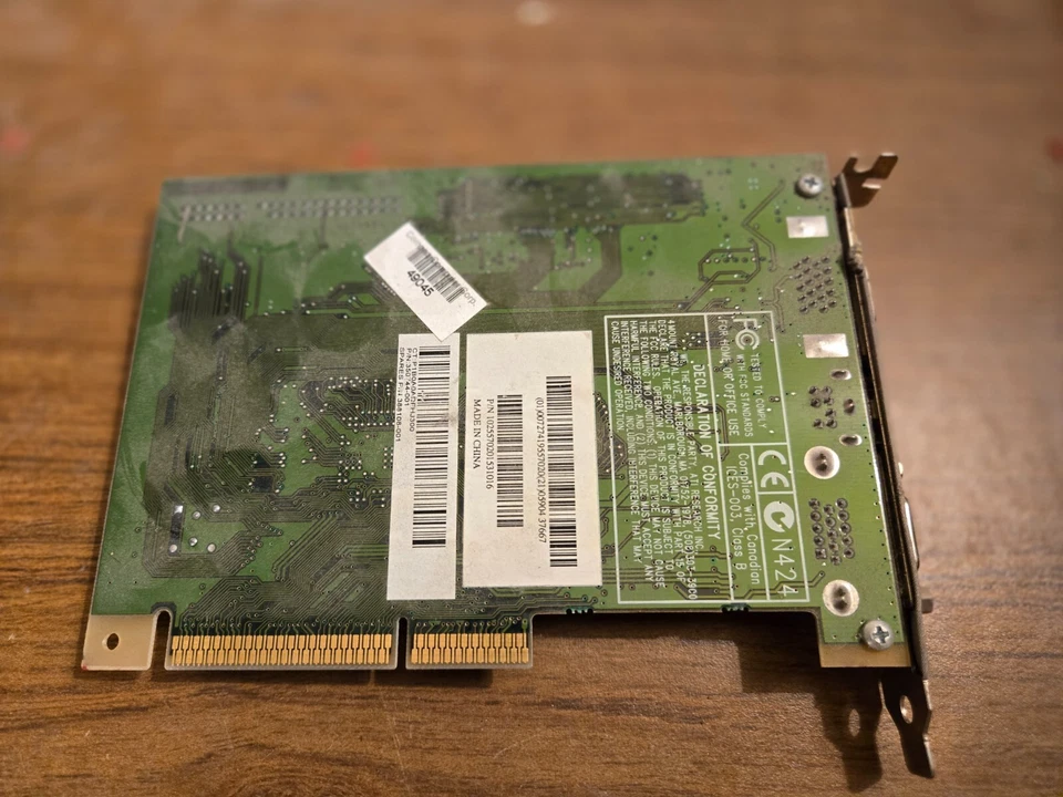 RARE ATI Rage LT PRO 4MB AGP 2X Video Graphics Card INCLUDES DFP PORT!! - Image 3 of 3