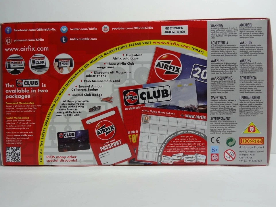 AIRFIX KIT SCALA 1/72 CODICE  A02005B  RAF RED ARROWS HAWK  50°  DISPLAY SEASONS - Immagine 2 di 4