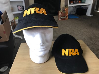 Two NRA National Rifle Association Rifles Pistols Second Amendment Baseball Cap