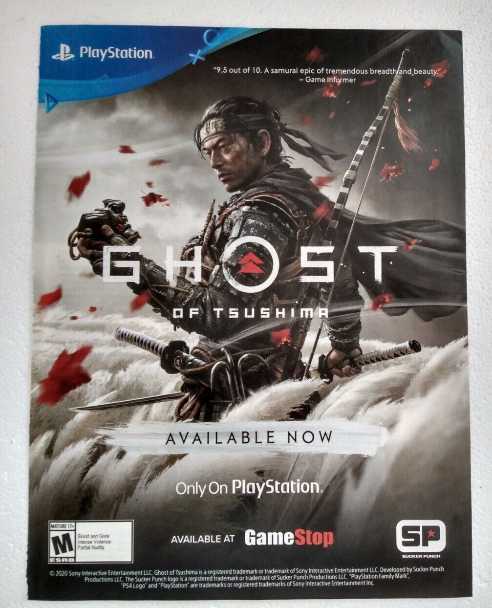 Ghost of Tsushima - PS4 and PS5 Games