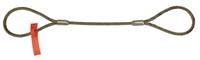 Lift-all 3 Ft. Eye And Eye Wire Rope Sling, 5000 Lb. Vertical Hitch Capacity - Lift-all 3 Ft. Eye And Eye Wire Rope Sling, 5000 Lb. Vertical Hitch Capacity -