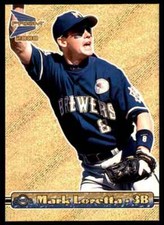 2000 Pacific Prism Mark Loretta Milwaukee Brewers #81