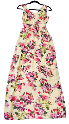 Forever 21 Womens Maxi Dress Floral Size Large | eBay