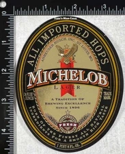 Michelob Lager Beer Label - MISSOURI