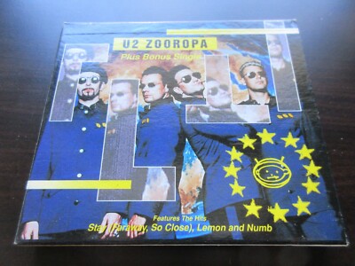 U2 Zooropa Plus Bonus Single AUS Double CD in Box 1993 518047-2