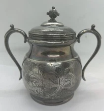 Vintage Middletown Plate Co Bowl with Handles & Lid