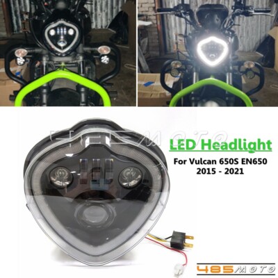 For Kawasaki Vulcan 650S EN650 2015-2021 LED Headlight High Low Beam Assembly