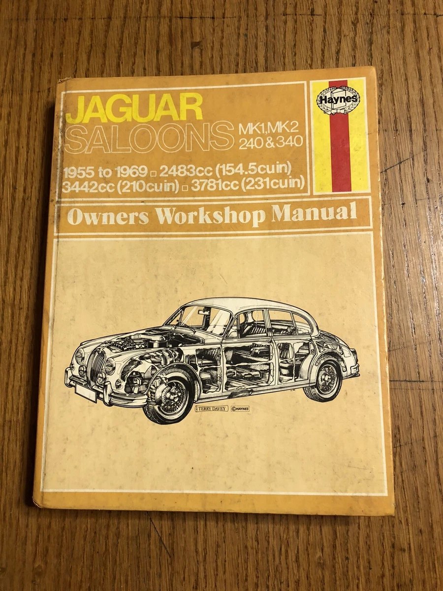 Jaguar 240 340 1955-1969 Tune-up Shop Service Repair Manual Book Wiring  Diagrams | eBay