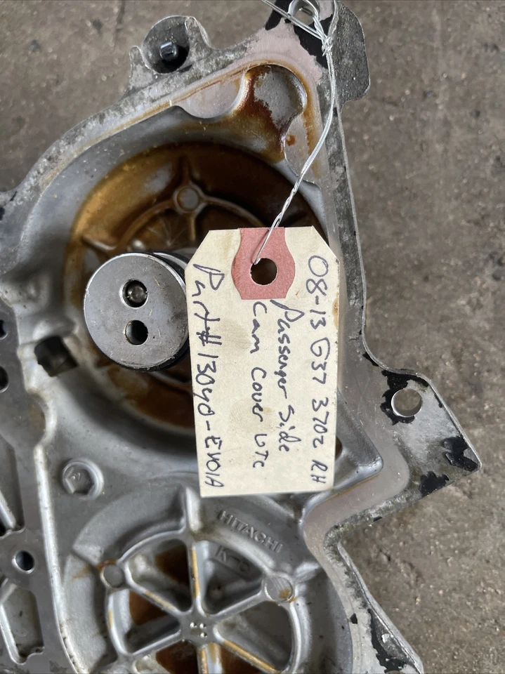 08-13 Nissan 370z Infiniti G37 VQ37VHR правая крышка клапана VTC 13040EY01A - Изображение 3 из 3