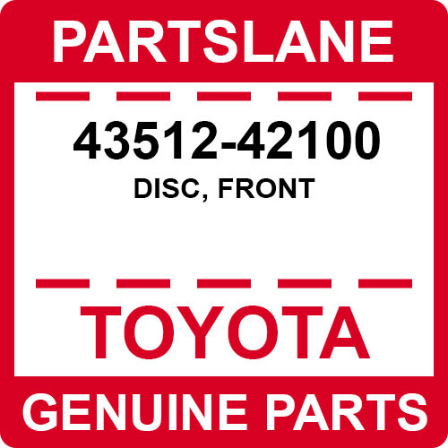 Toyota 43512 42100