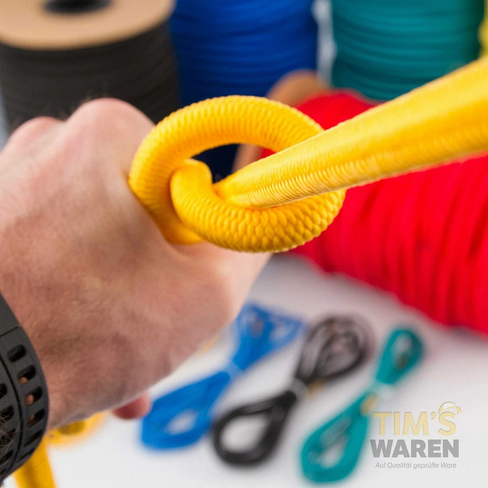EXPANDERSEIL 4mm bis 12mm Gummiseil Gummileine Planenseil Gummischnur Spannseil - Bild 3 von 4