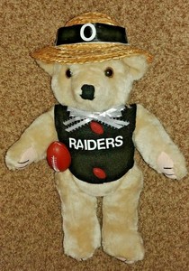 raiders teddy bear