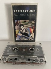 ROBERT PALMER Cassette Tape ADDICTIONS VOL 1 1989 Compilation Rock Pop Rare