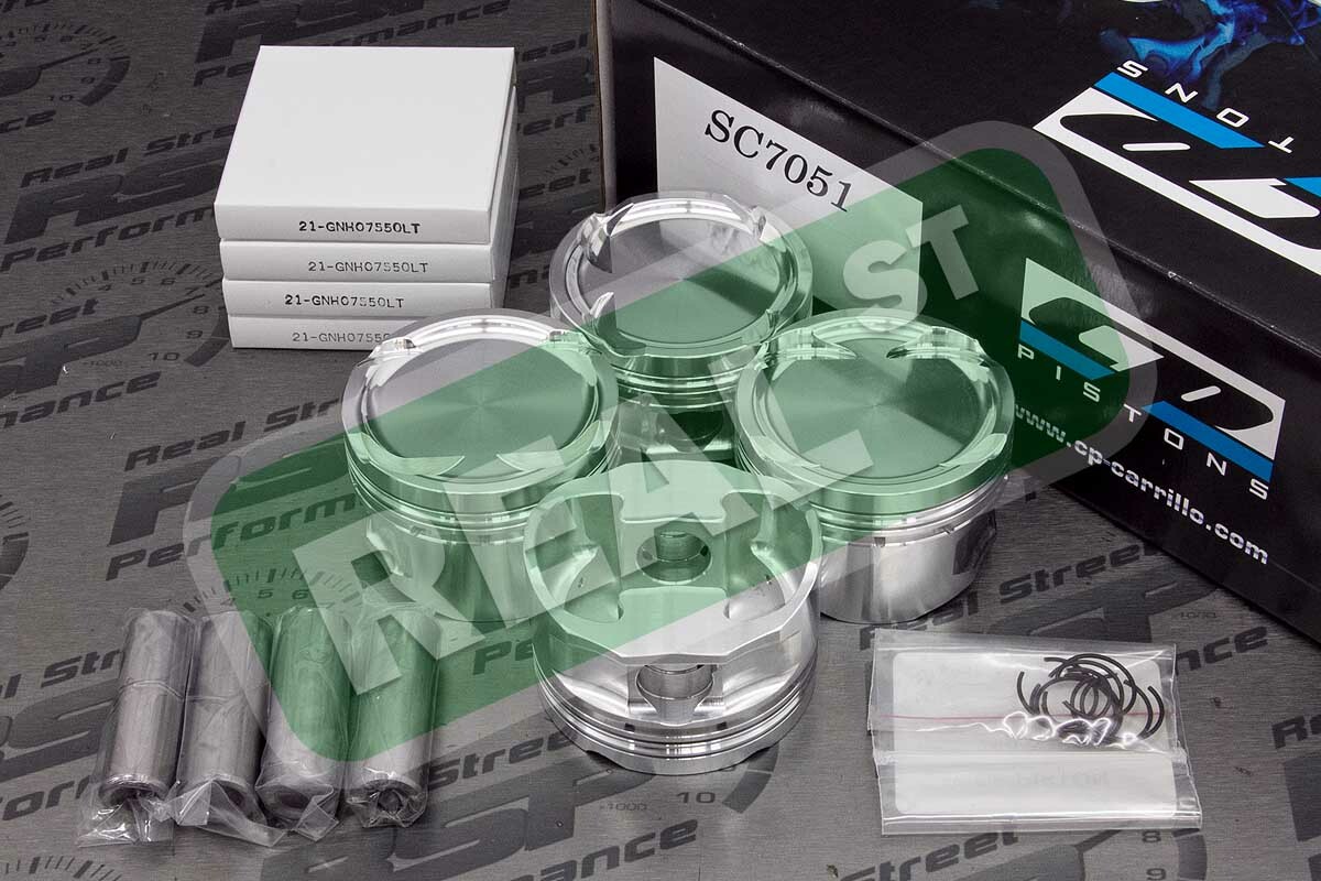 CP Turbo Pistons Honda Civic D16Y8 9.01 75.5mm SC7051 eBay