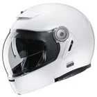 HJC V90 Plain Modular Retro Style Pearl White