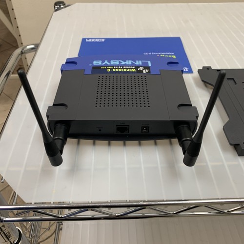 Linksys WAP54G v3.1 54 Mbps Wireless-G Access Point - No Power Cable - Picture 3 of 6