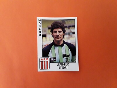 Panini FOOTBALL 90 JEAN LUC ETTI MONACO #164