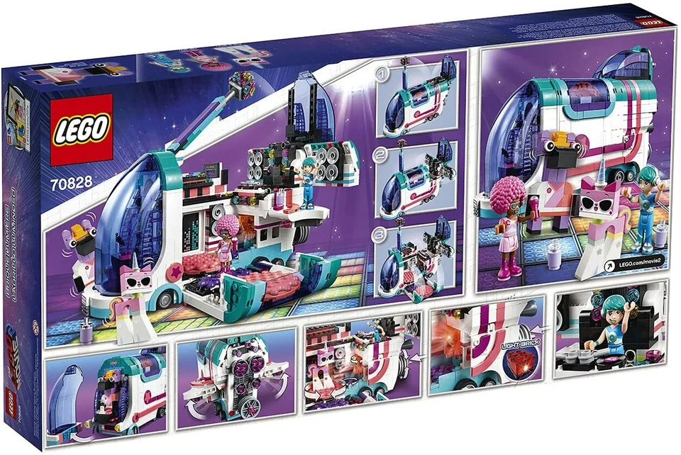LEGO Le film The Movie 2 Le bus Discothèque 70828 /Jeux ENFANT Fille Garçon NOEL - Photo 4/4