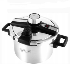 Pentola A Pressione Royalty Line 8 Litri Induzione Con Sistema Di Sicurezza 22cm