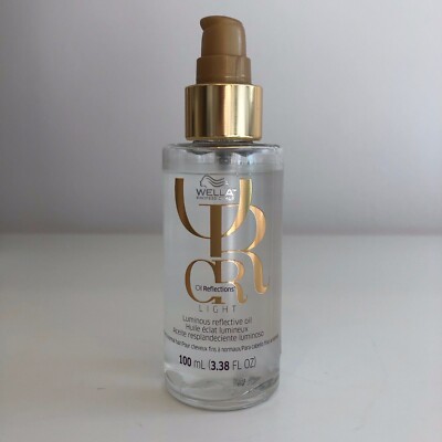Wella Oil Reflections Light Luminous Reflective Oil 3.38 oz   new fresh