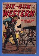 Six-Gun Western #1 Atlas Comics 1957 Stan Lee Reed Candall John Romita VG-