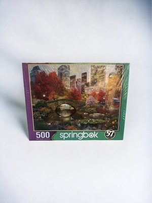 Springbok's 500 Piece Jigsaw Puzzle Central Park Paradise - Made in USA