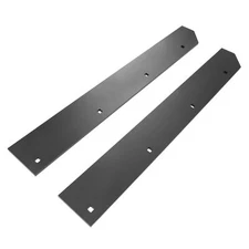 Black Steel Powder Coated Cutting Edge For Boss 8'-2" V-Blade Plow #BAX00098