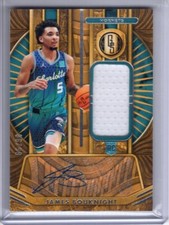 JAMES BOUKNIGHT 2021-22 Chronicles Gold Standard Patch AUTO / AUTOGRAPH #d /99