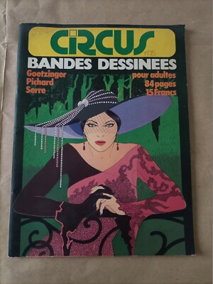 CIRCUS Comic Magazine No. 15 - Glenat - 1979 - in French - Baudoin, Pichard