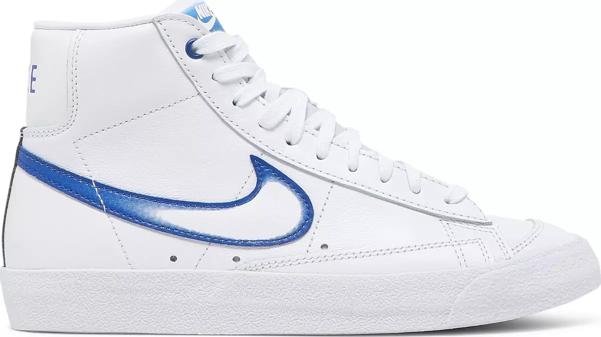 Puno templar Monarquía Nike W Blazer Mid &#039;77 Airbrush Gradient White Royal Blue DD9685-100  Women&#039;s 6 | eBay