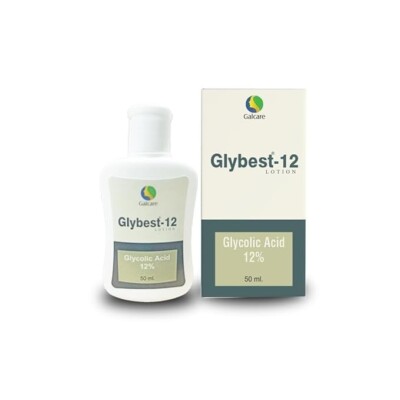 Glybest-12 lotion (50ml) Provide radiance and youthful glow pH 4