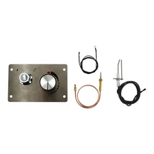 Flat Panel Brazier Valve Control System Fire Pit Gas Burner Spark Ignition Kit
